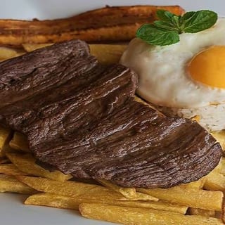 Bistec a lo Pobre