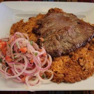 Tacu Tacu con Bistec