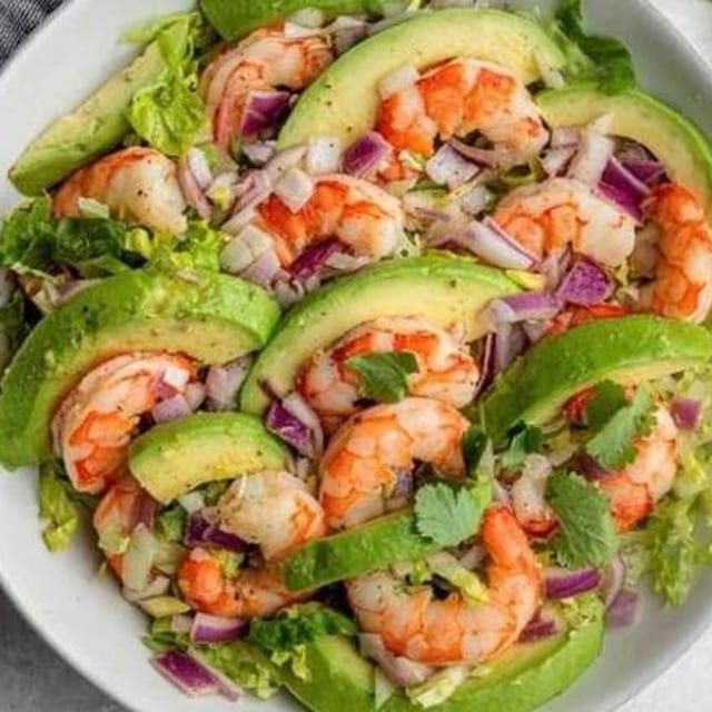 Ensalada de Camarones.
