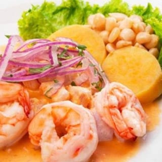 Ceviche de Camarones Entrada